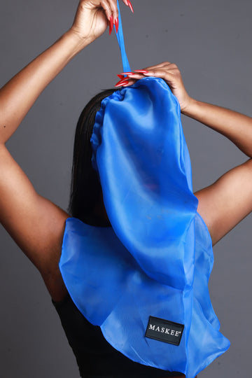 Maskee Blue in use front view